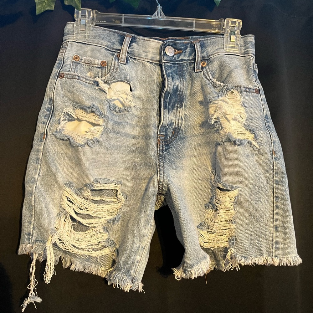 JORTSSS!!! Aeropostale Long 90s BF Jean shorts